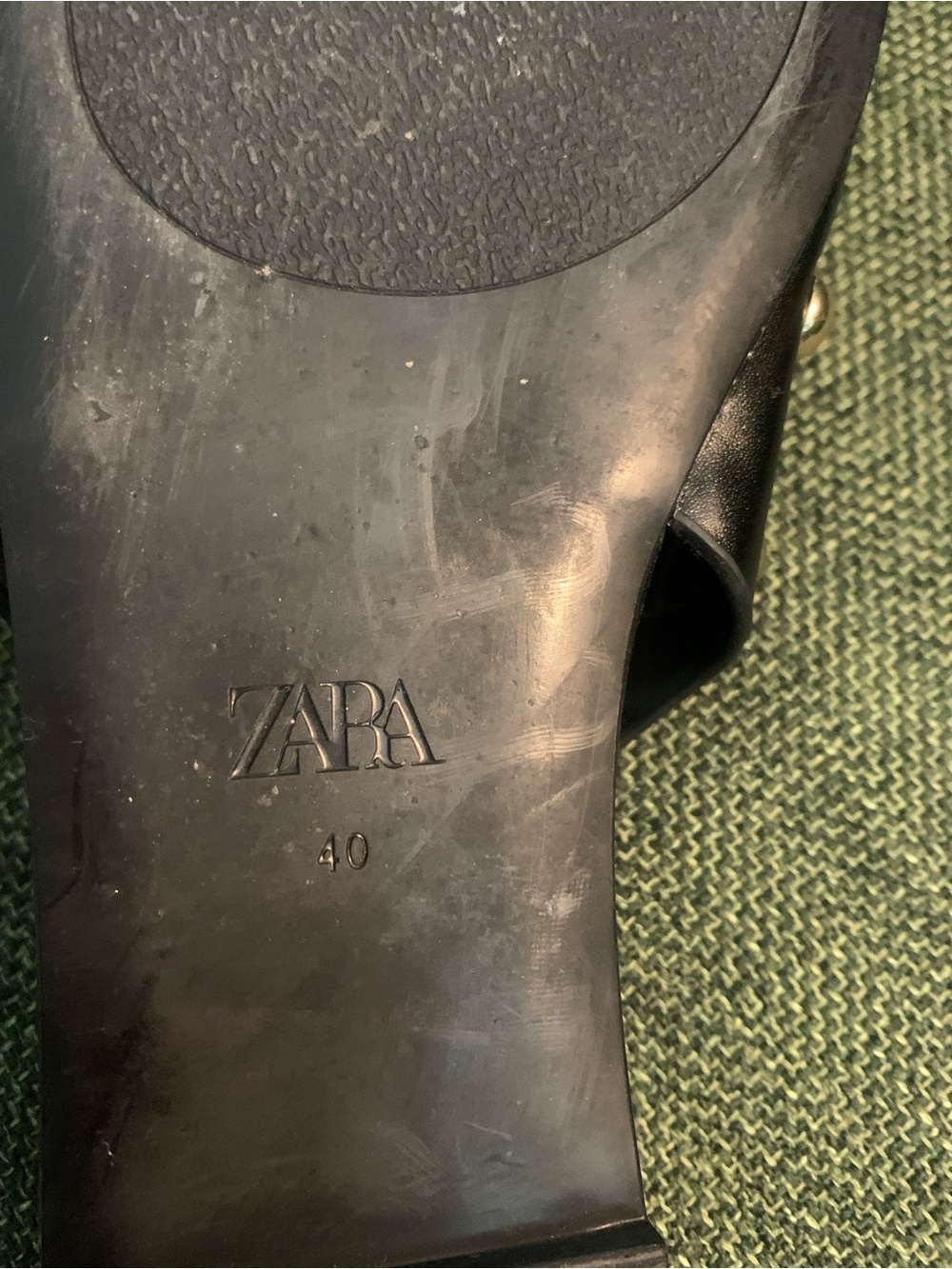 Zara gold studded slingbacks❤️❤️❤️ - Picture 7 of 9